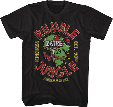 replica muhammad rumble in the jungle clothing|Rumble In The Jungle 1974 Muhammad Ali T.